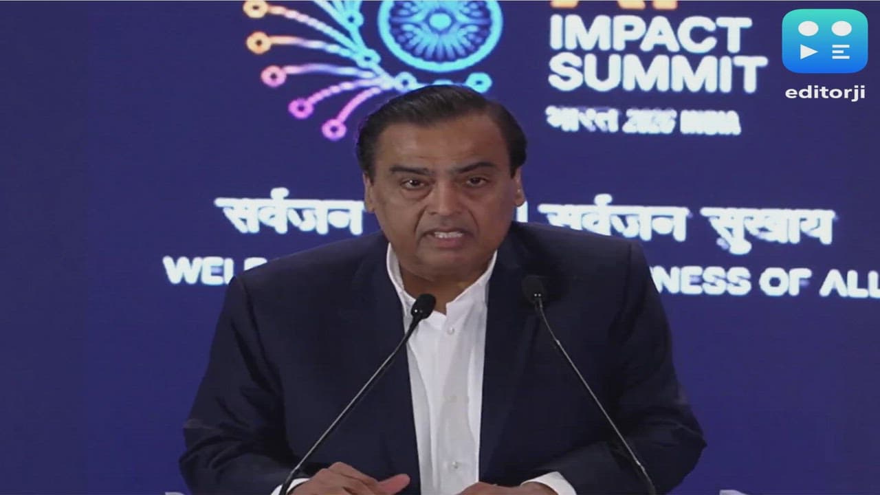 Jio with Reliance to invest Rs 10 lakh crore over seven years on AI transformation strategy: Mukesh Ambani