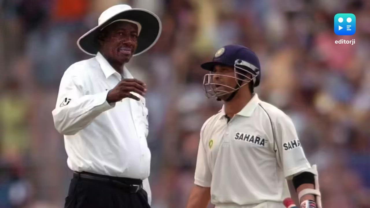 It was a mistake: Bucknor regrets wrong decision against Tendulkar after 22 years