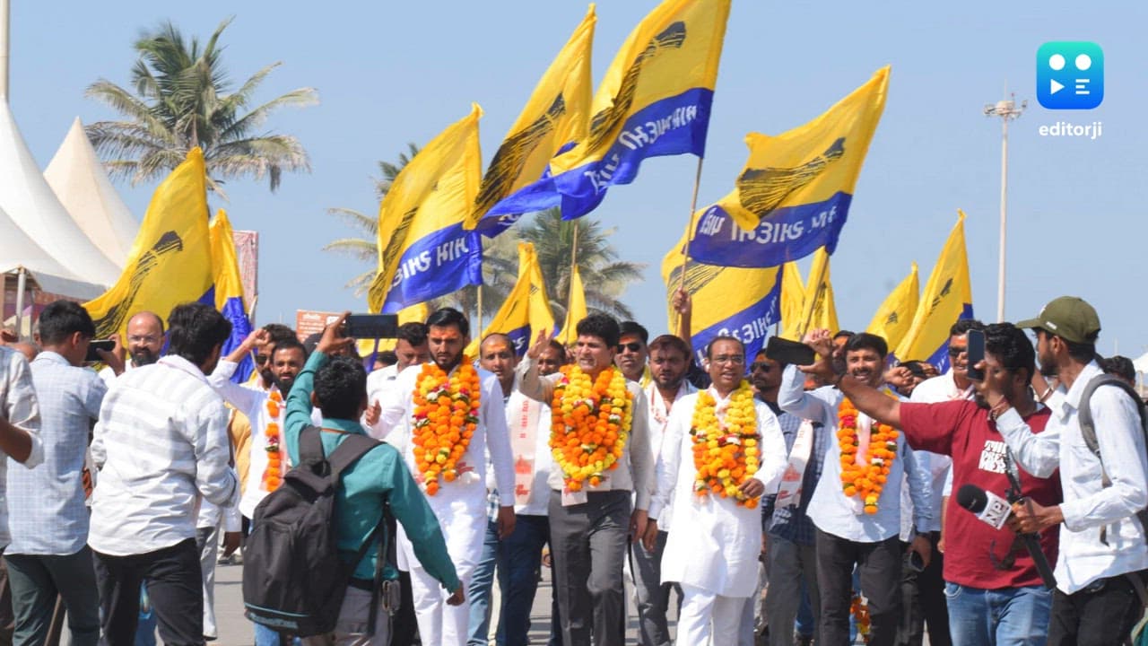 AAP launches ‘Parivartan Lao, Khedut Bachao Yatra’ from Somnath to highlight farmers’ issues