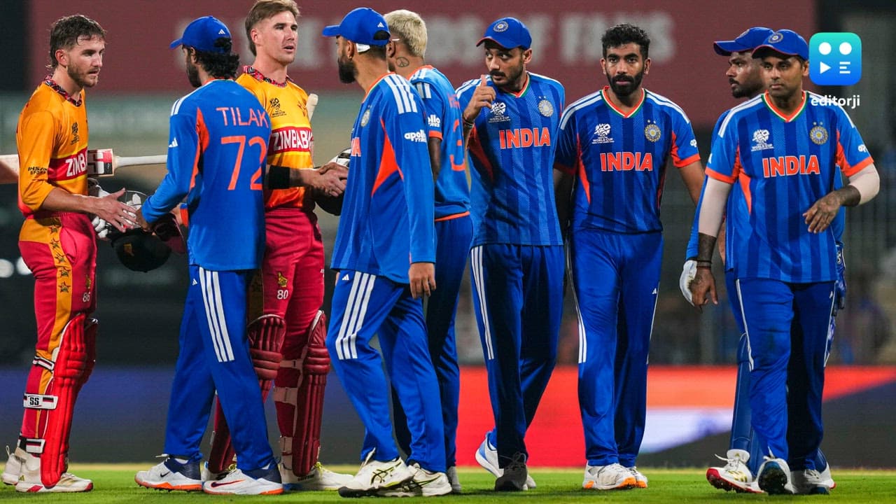 T20 World Cup: Abhishek, Hardik help India pulverise Zimbabwe by 72 runs; stay in semis race