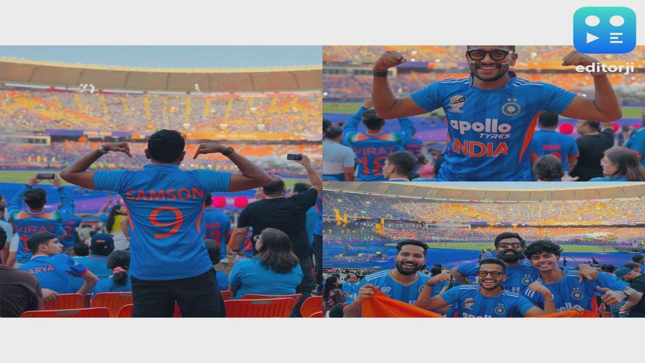 Basil Joseph goes full fan mode, buys jersey with Sanju Samson's name outside stadium