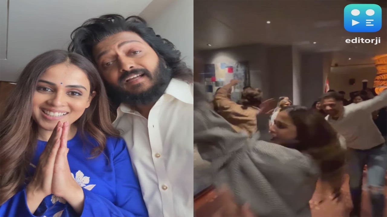 Riteish Deshmukh, Genelia join Fardeen Khan's birthday bash; groove to 'Kambakth Ishq'