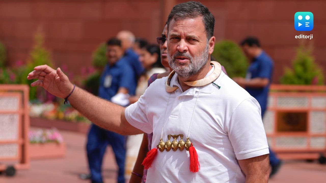 PM asking people not to panic but is himself panicked for different reasons: Rahul Gandhi