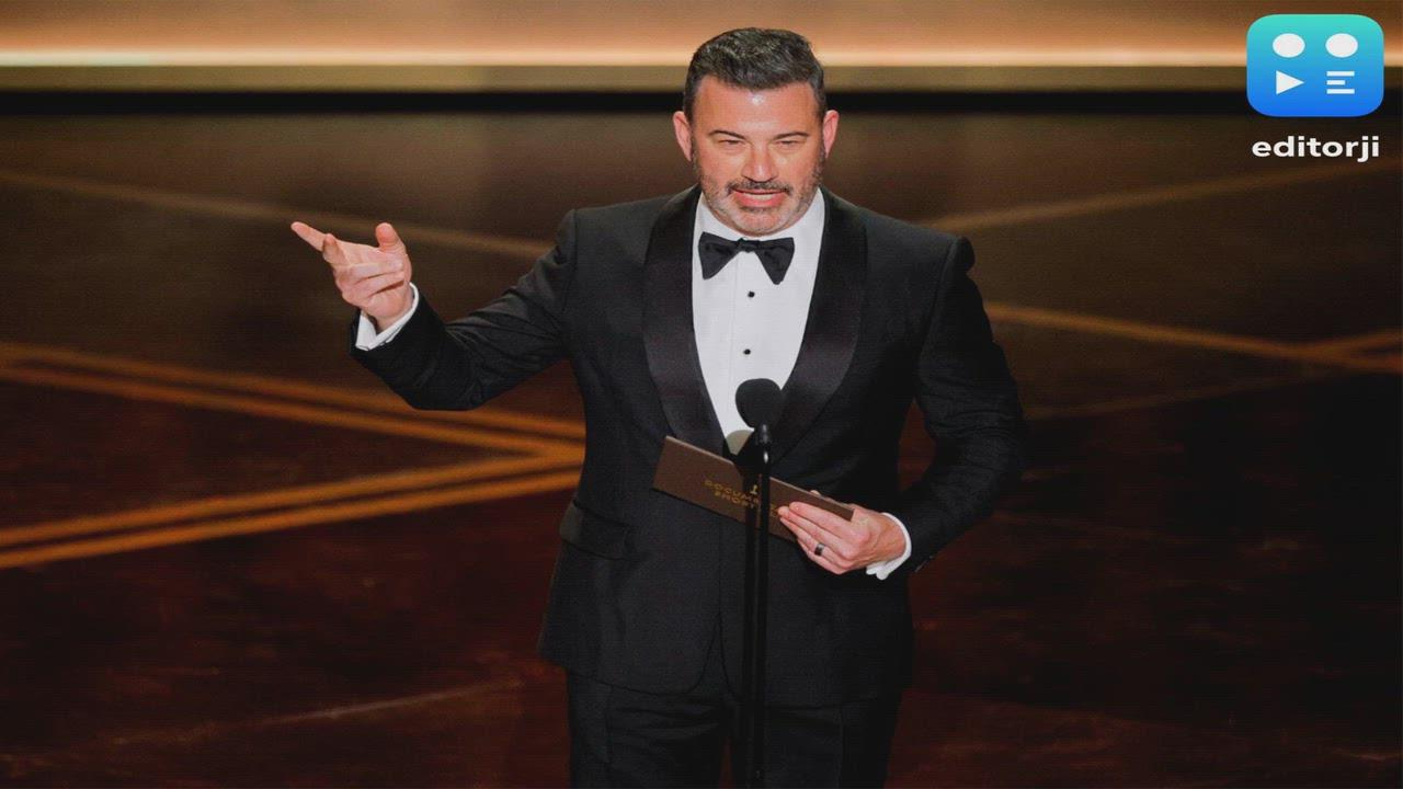 Jimmy Kimmel takes aim at CBS during Oscars over free speech, jokes Trump will be "mad" Melania isn't  nominated