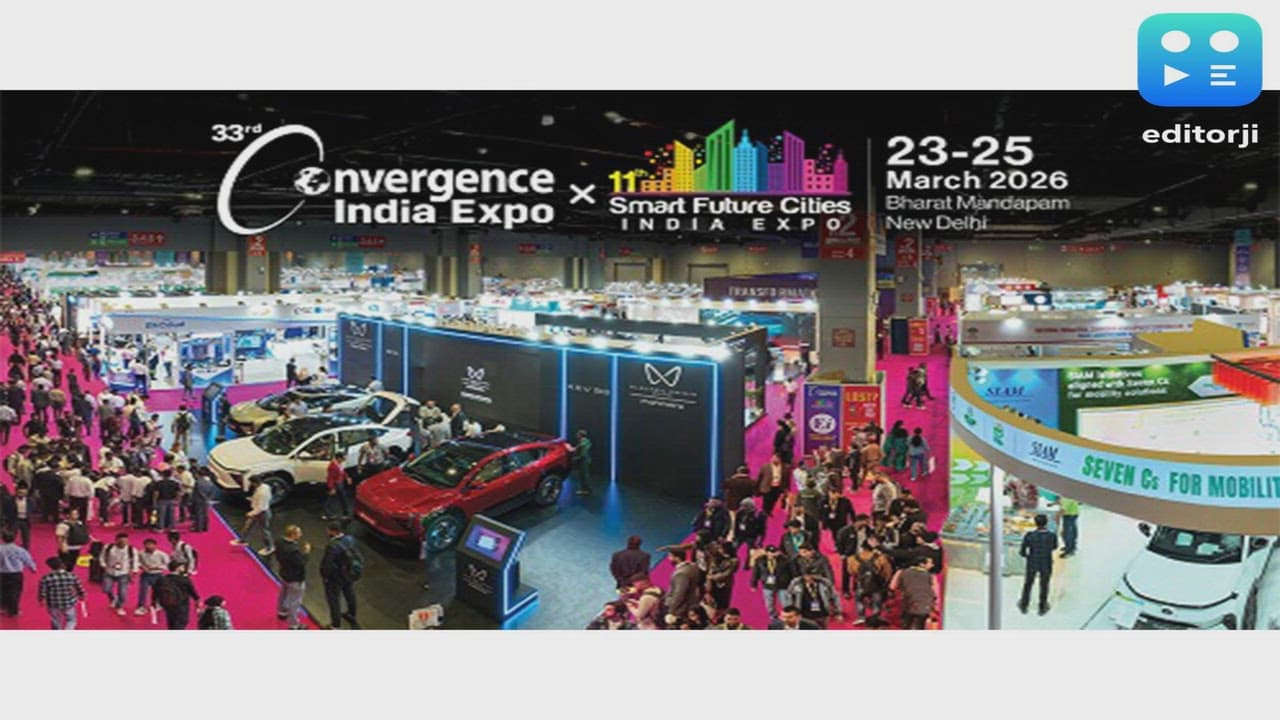 33rd Convergence India & 11th Smart Future Cities India Expo Set to Accelerate AI, 6G, and Next-Generation Urban Innovation