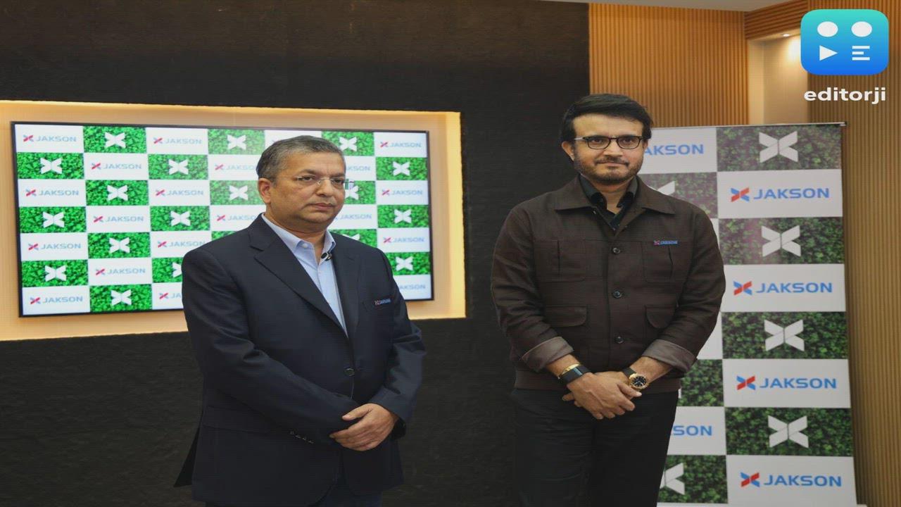 JAKSON Group Partners with Sourav Ganguly to Champion a Sustainable Future