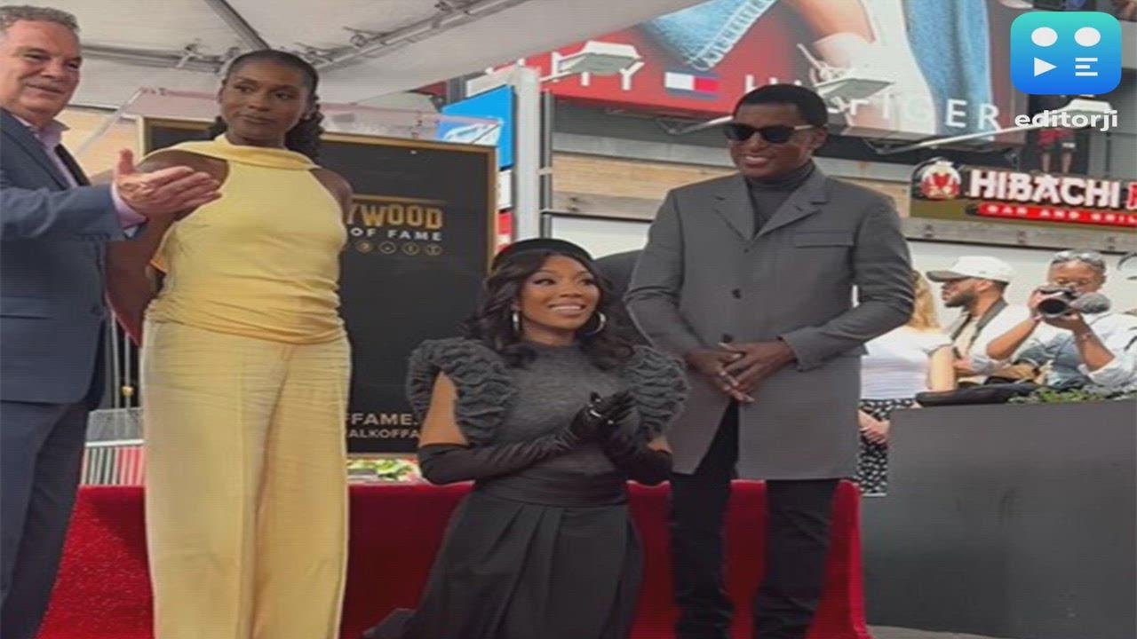 Brandy gets star on Hollywood Walk of Fame