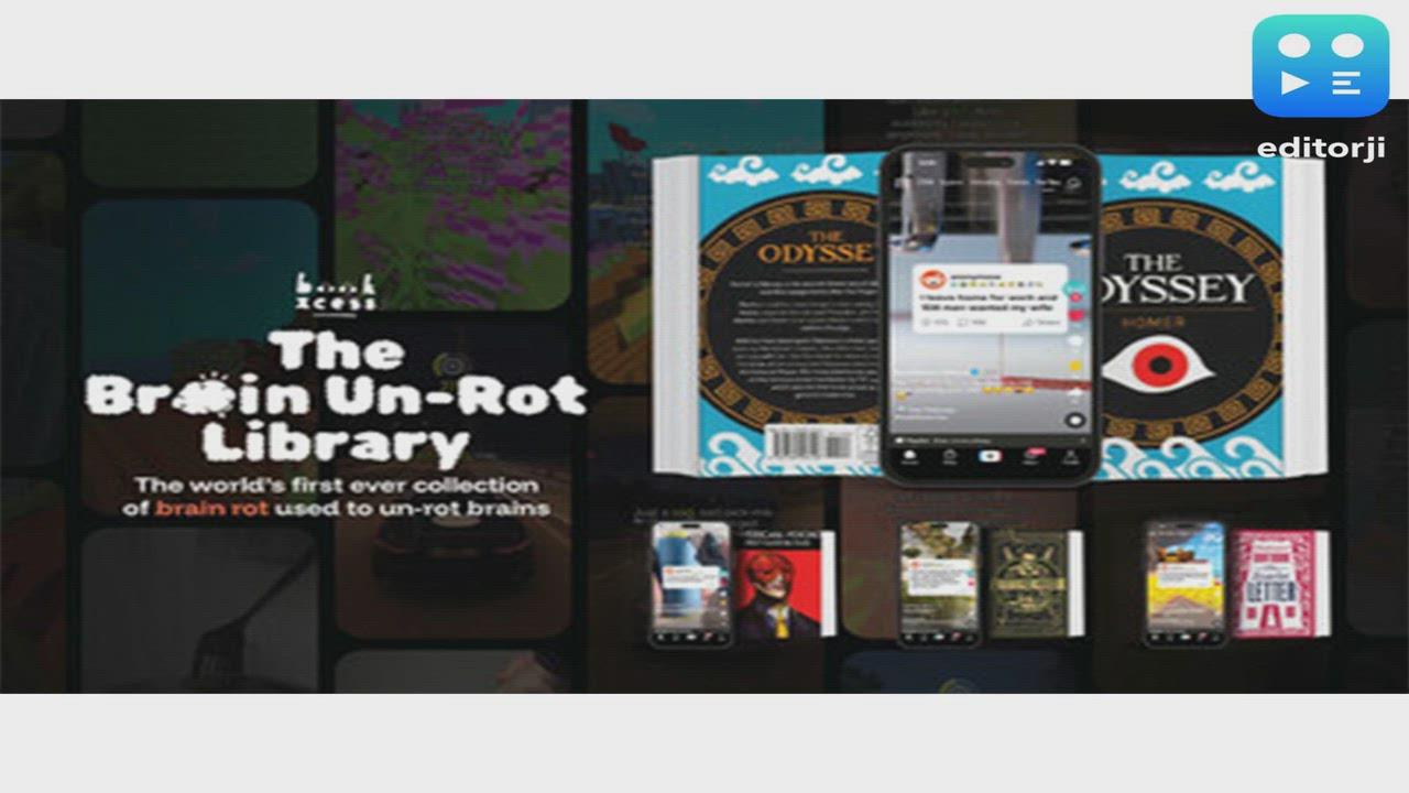 From Doomscroll to Page-Turner: BookXcess Launches The Brain Un-Rot Library to Help Rebuild a Generation's Focus