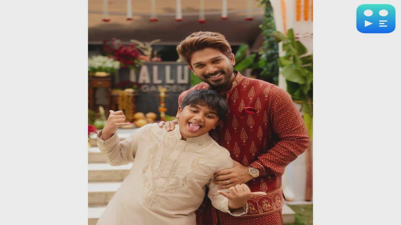 Allu Arjun celebrates son Ayaan's birthday with heartfelt post