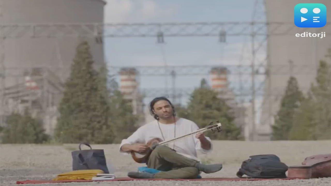 Iranian musician Ali Ghasmari performs outside Damavand power plant after Trump threat to target key infra