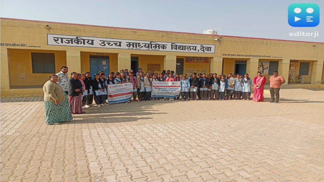 NewSpace India Limited & Manav Vikas Sanstha (MVS India) Install Menstrual Hygiene Units in 65 Jaisalmer Govt Schools Under CSR Initiative
