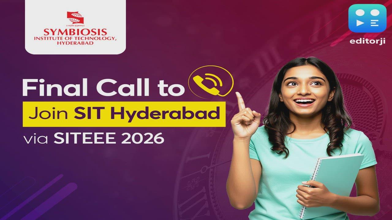 Admissions closing at SIT Hyderabad through SITEEE 2026 - Apply Now!