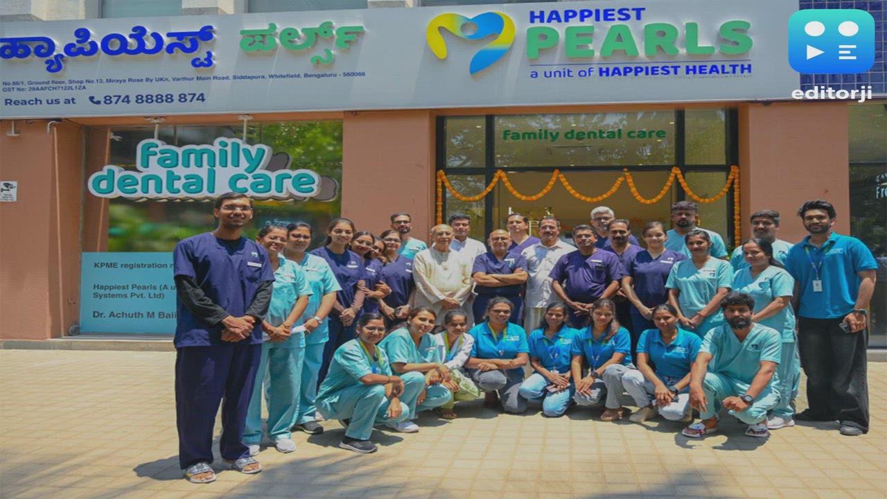 Happiest Health Expands Dental Care Portfolio with Second Happiest Pearls Dental Clinic in Whitefield, Bangalore