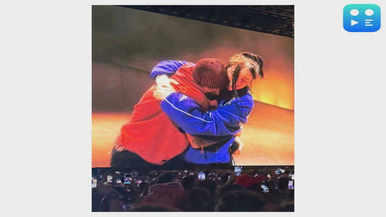 Billie Eilish joins Justin Bieber on stage, gets 'One Less Lonely Girl' serenade