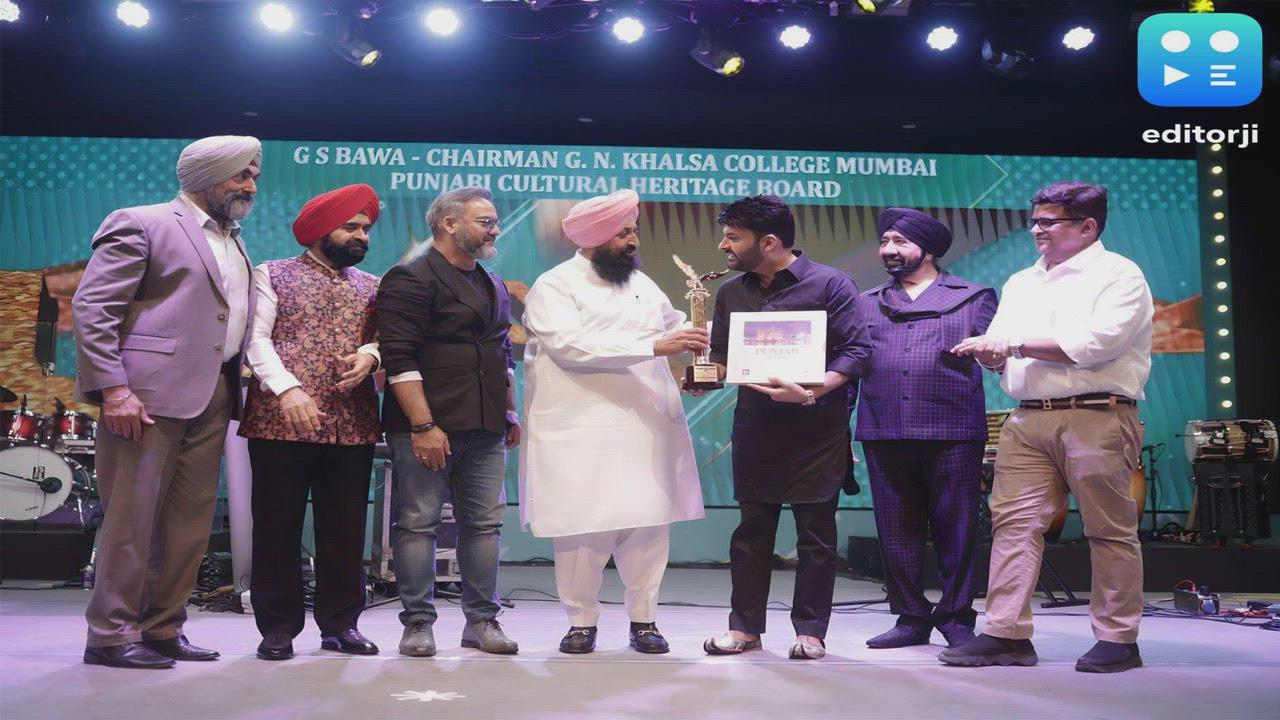 Mumbai Mein Bhi Hamara Punjab Basa Hua Hai": Kapil Sharma Honoured by Charan Singh Sapra at Punjabi Icon Awards 2026