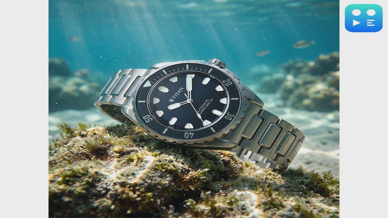 Titan Launches Zero Hour, its Performance Sports Line, with 500M Professional Diver's Watch