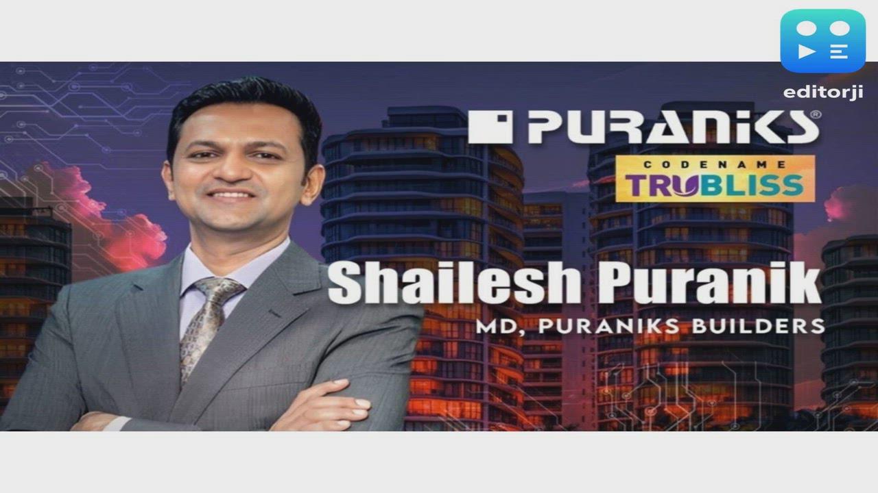 Puraniks Group to Launch Rs 800 crore 'Self-Healing Homes Project' for Middle Class in Thane