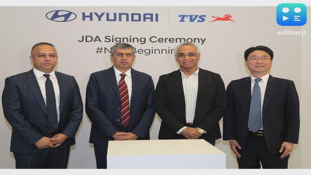 Hyundai Motor and TVS Motor Formalize Partnership to Drive Electric Three-Wheeler Commercialization in India