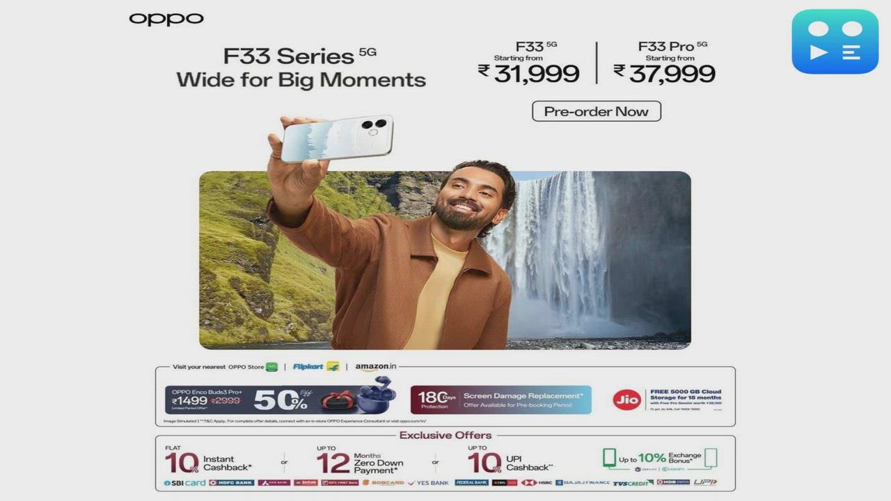 OPPO India Launches the F33 Series, the Mid-Range Selfie Champion