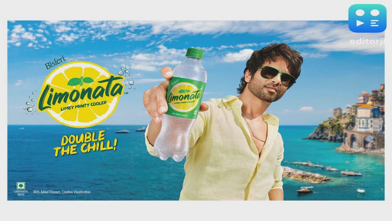 Bisleri Limonata Launches the New "DoubleTheChill" Campaign Featuring Shahid Kapoor