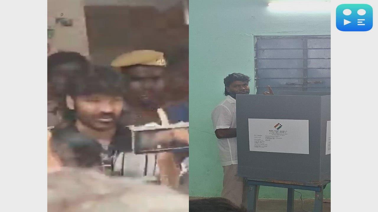 Tamil Nadu polls: Dhanush, Pa Ranjith cast votes in Chennai