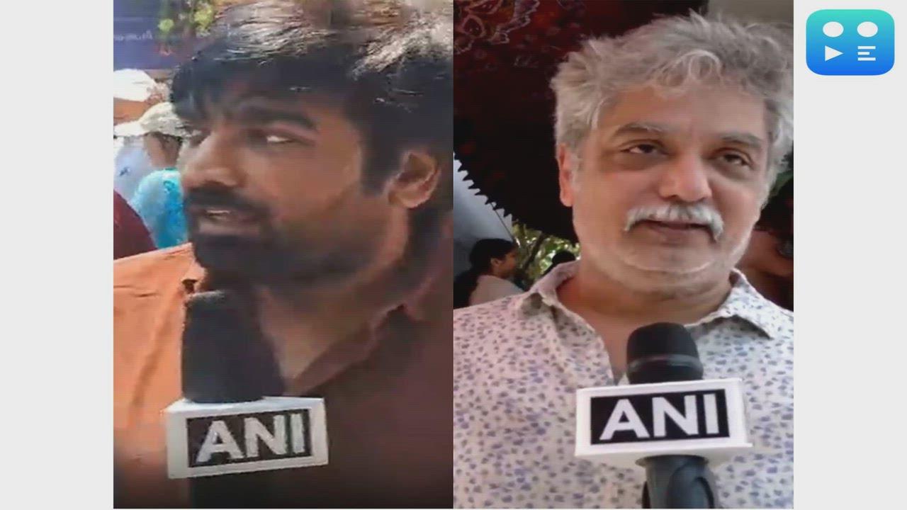 "Everyone come and vote": Vijay Sethupathi, Mathew Varghese cast votes in in Chennai during Tamil Nadu assembly polls