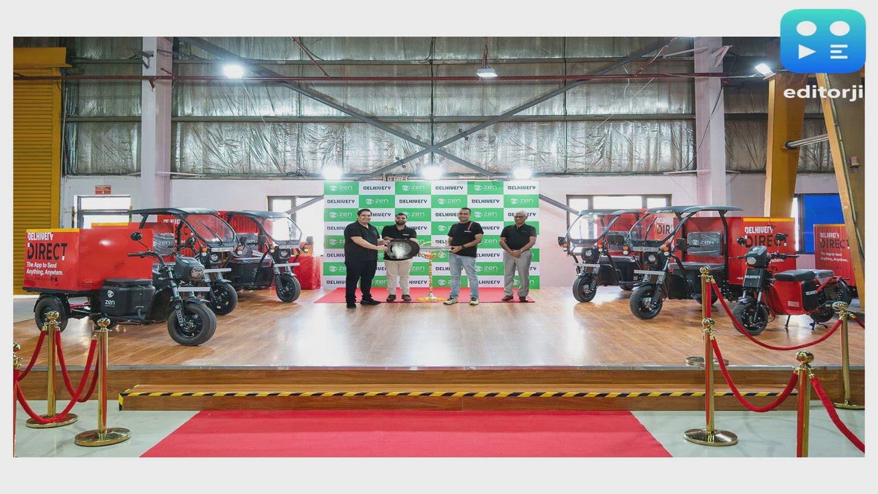 Zen Mobility and Delhivery Announce EV Partnership for Pan-India Deployment