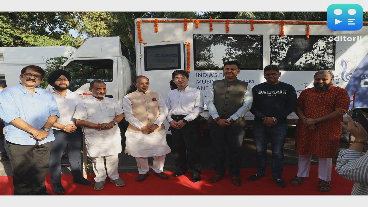 Casio India Strengthens Commitment to Music Education - Extends CSR Support to *India's First Mobile Music Classroom & Recording Studio - The Musical Bus