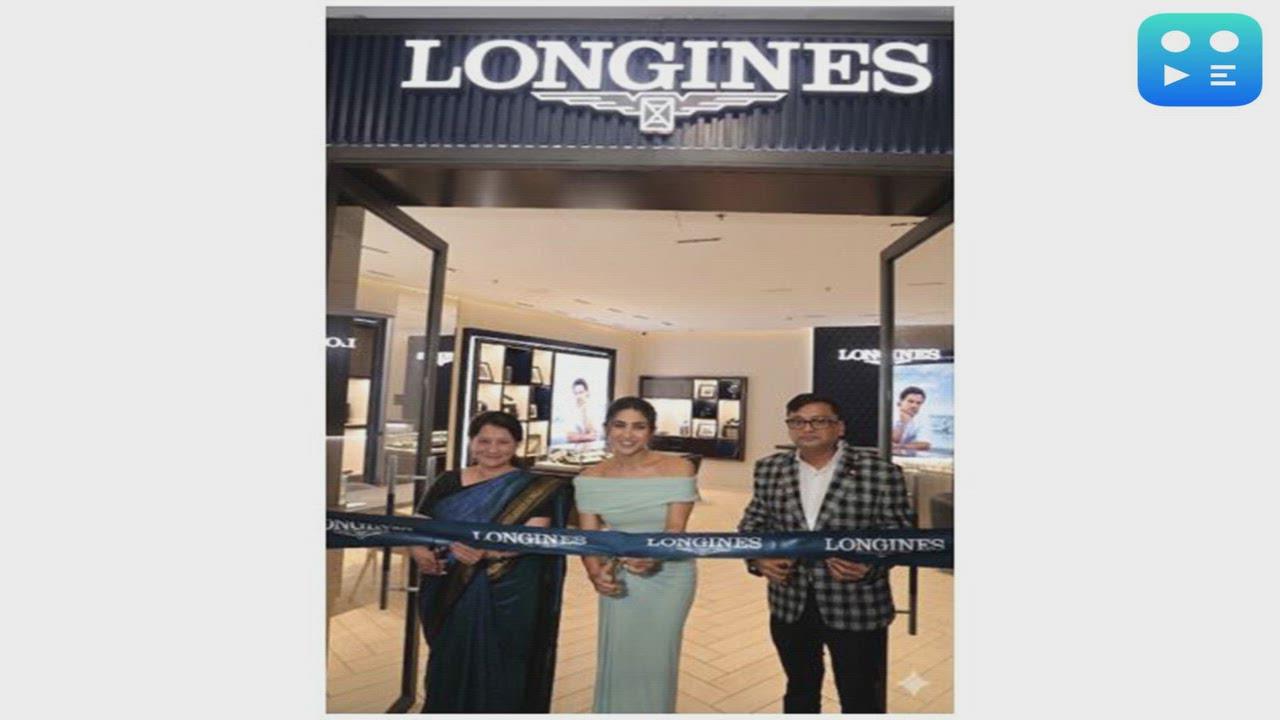 Longines Friend of the Brand Sara Ali Khan Inaugurates Brand's Boutique in Hyderabad