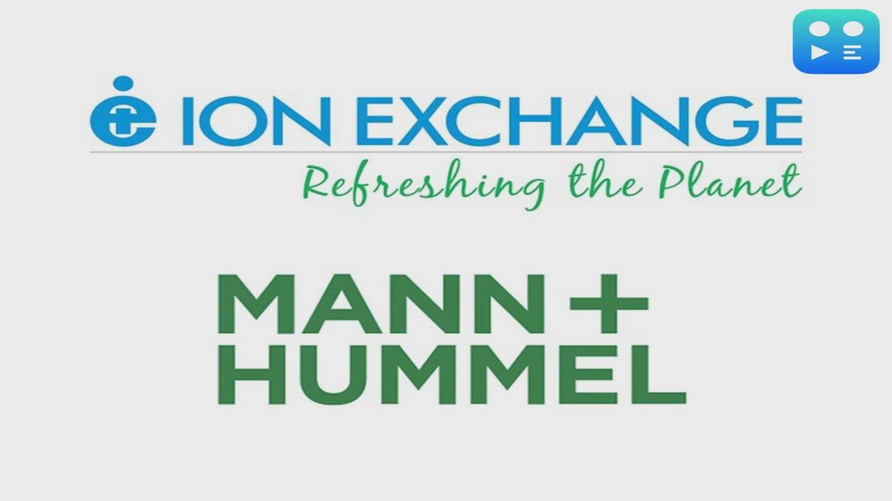 Ion Exchange Enters Strategic Technology and Manufacturing Collaboration with MANN+HUMMEL for Advanced Membrane and System Solutions