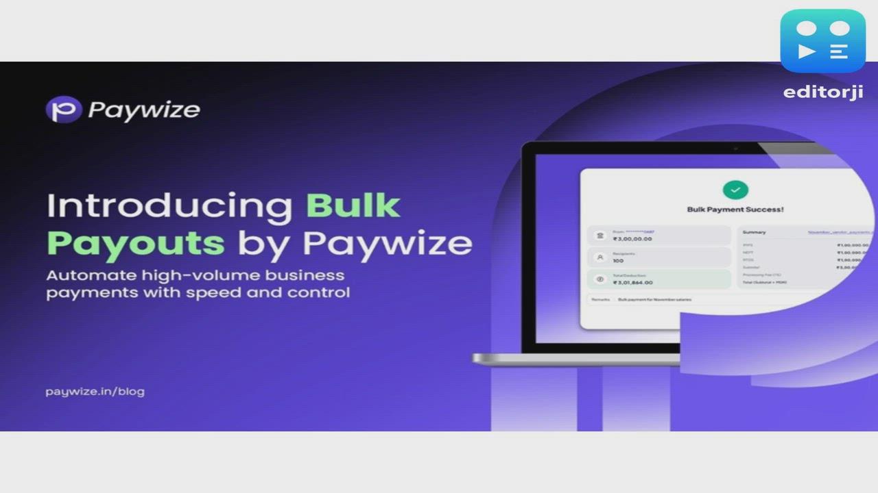Introducing Bulk Payouts by Paywize - Automate High-Volume Business Payments with Speed and Control