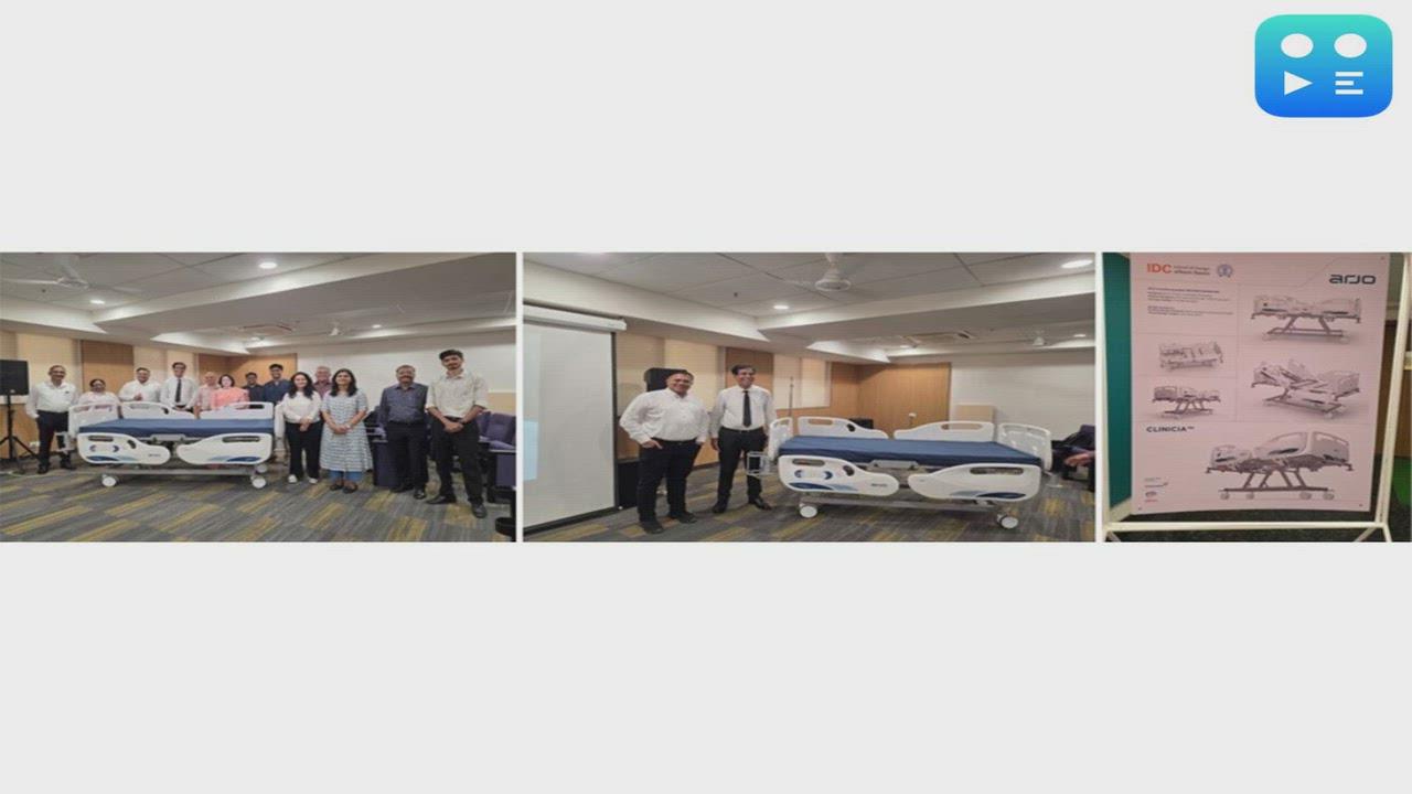 Mitsu Chem Plast Limited Honoured to Be Part of Arjo's Clinicia Bed Series Launch at IDC, IIT Mumbai