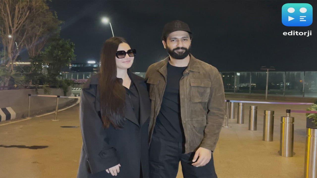 Katrina Kaif, Vicky Kaushal make first public appearance together after welcoming son Vihaan 