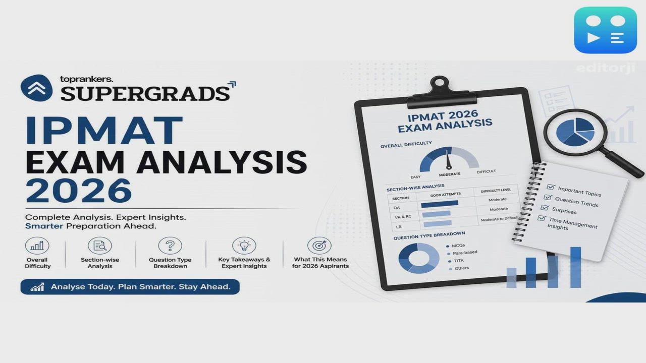 IPMAT Indore 2026 Concludes Successfully; Supergrads Releases First-Cut Analysis