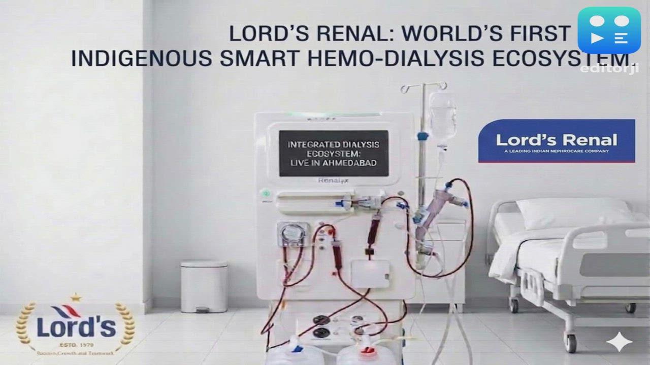 Lord's Mark Industries Ltd. Launches the World's First AI-Powered Integrated Dialysis Ecosystem in India