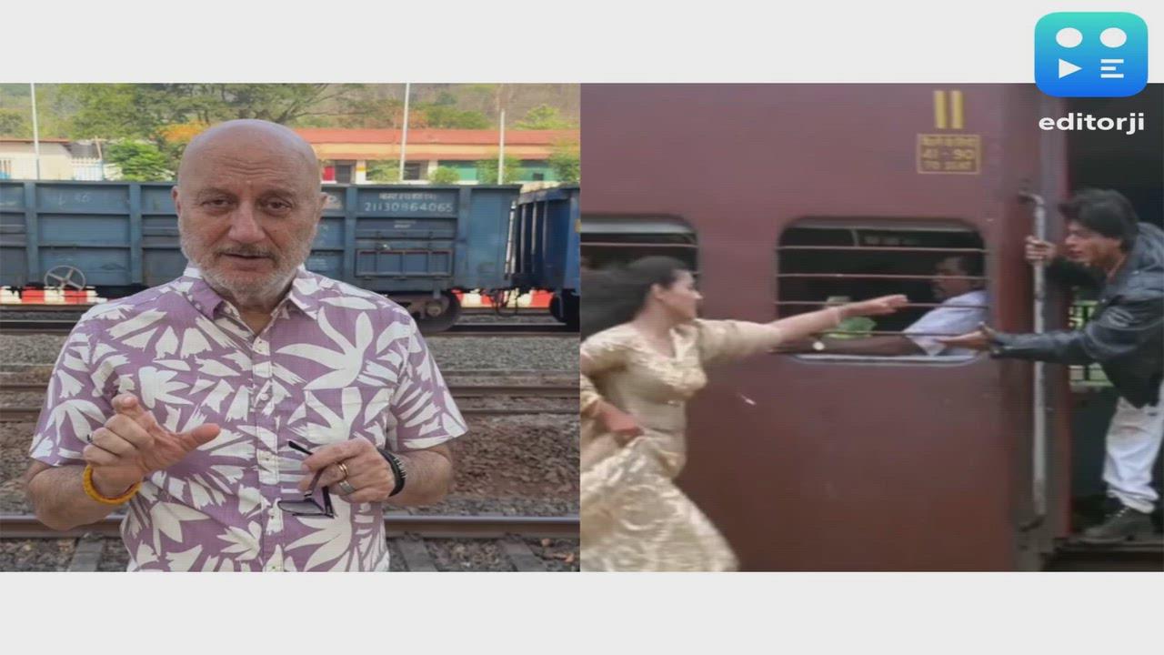 Anupam Kher revisits iconic DDLJ railway track, urges govt to turn it into tourist spot