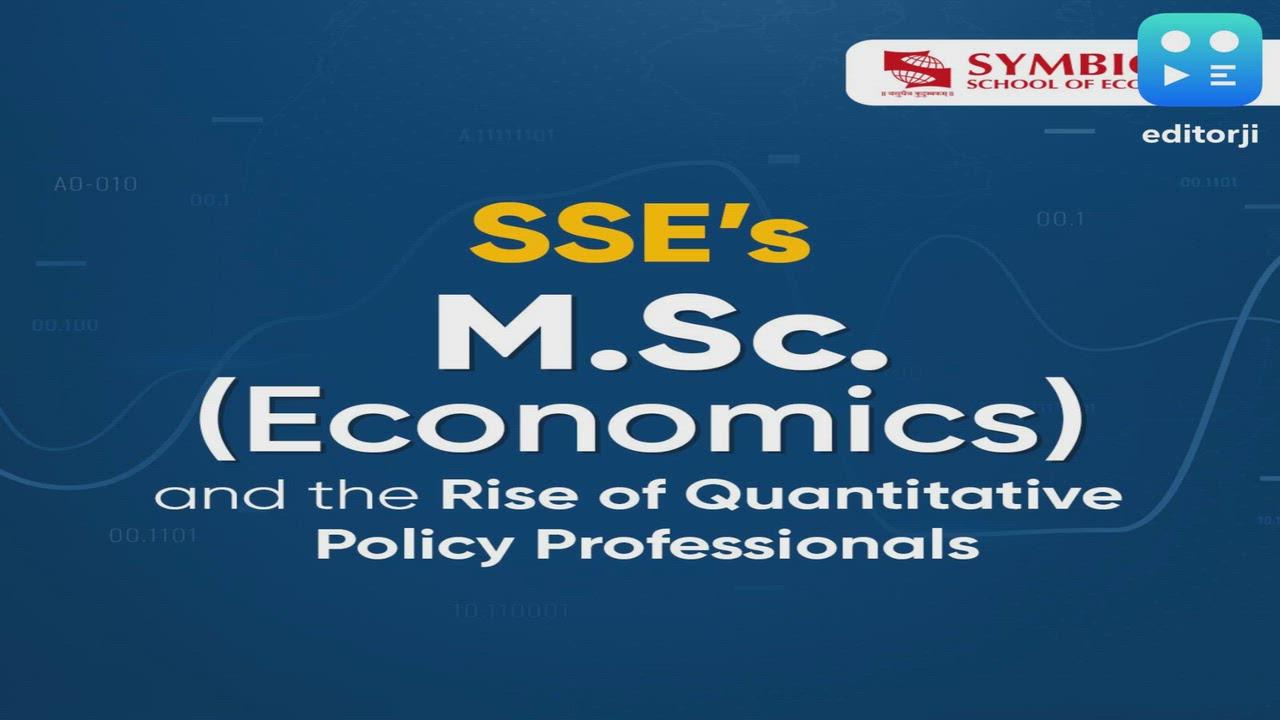 Bridging Theory and Application - SSE'S M.Sc Economics and the Rise of Quantitative Policy Professionals