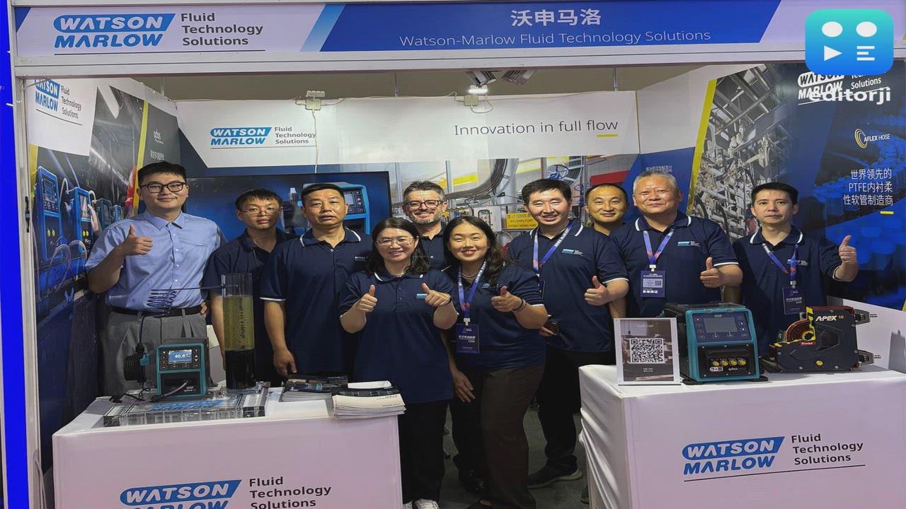 Watson-Marlow Showcases Advanced Fluid Path Solutions for Slurry Transfer in Battery Production at China International Battery Fair 2026