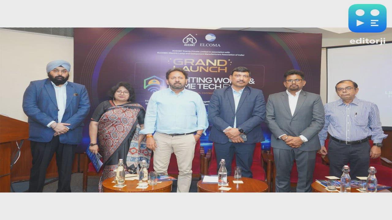 "Lighting World & Home Tech Expo" by ELCOMA and Ace Exhibitions is Set to Illuminate the Future of Smart Lighting and Home Technology in India