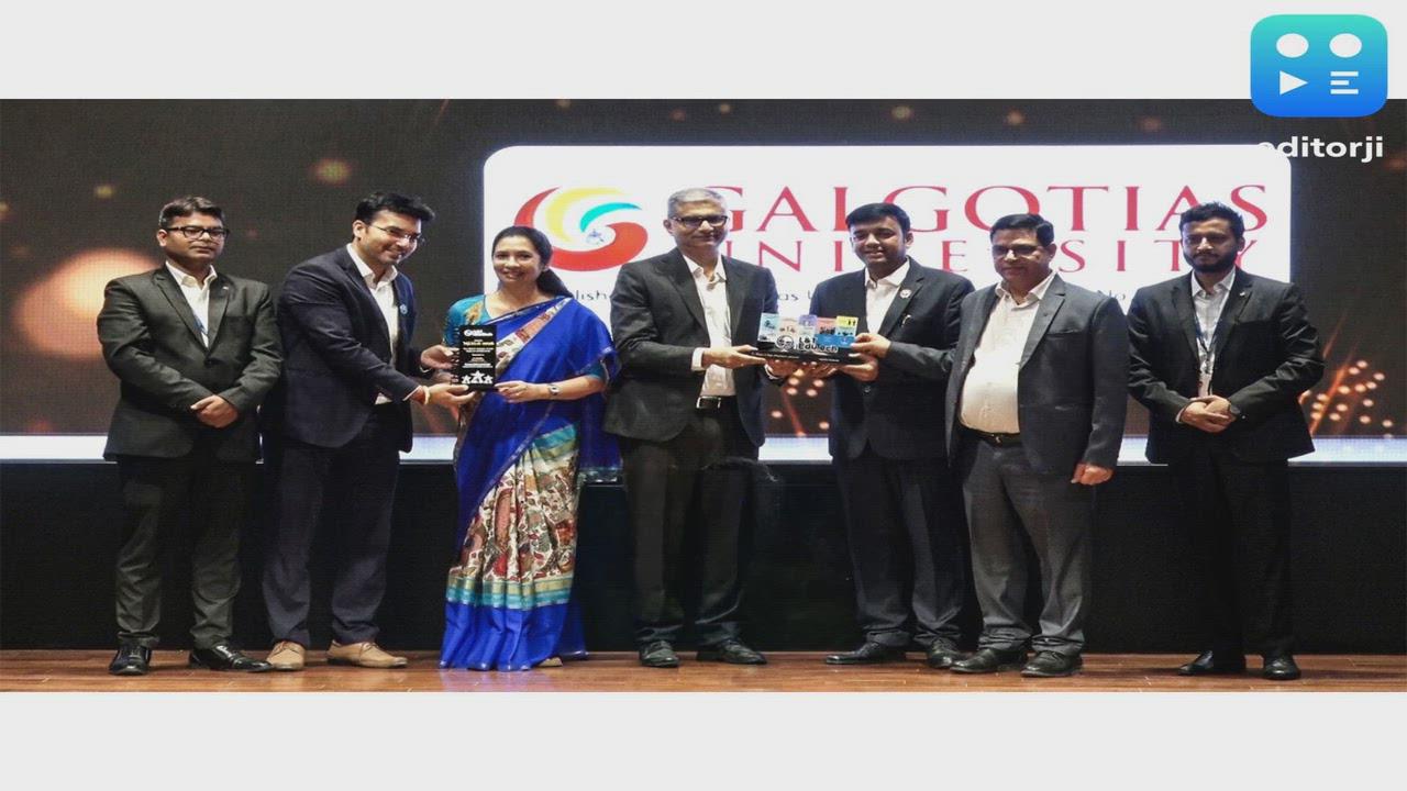 Galgotias University Receives Prestigious Blue Chip Partner Award from L&T EduTech at NEXUS 2026