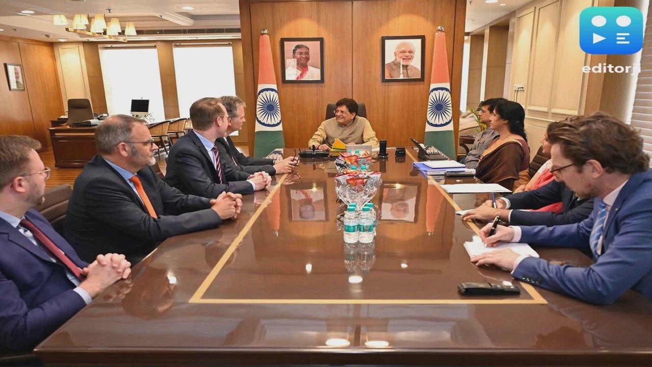 Piyush Goyal holds bilateral talks with German policymakers; Explores textiles, renewable energy collaboration