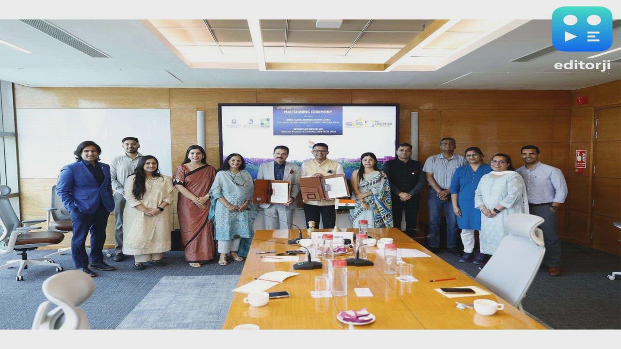 Skyways Air Services Ltd. and O.P. Jindal Global University Sign MoU to Skill Youth in Logistics, Aligned with Skill India Mission