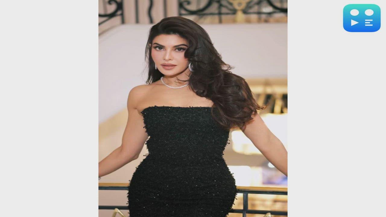 Cannes 2026: Jacqueline Fernandez stuns in black sequin dress at Chopard event