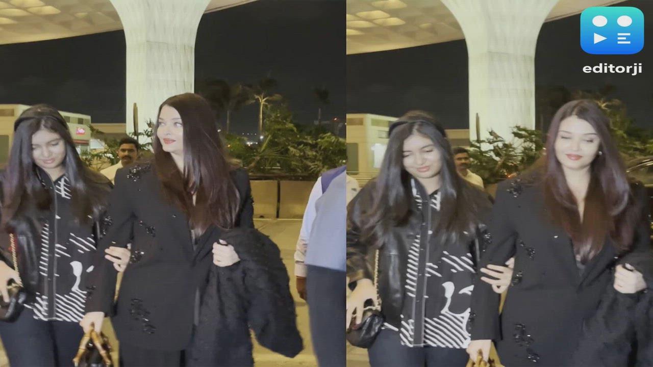 Aishwarya Rai Bachchan spotted at Mumbai airport with Aaradhya, likely heads to Cannes 2026