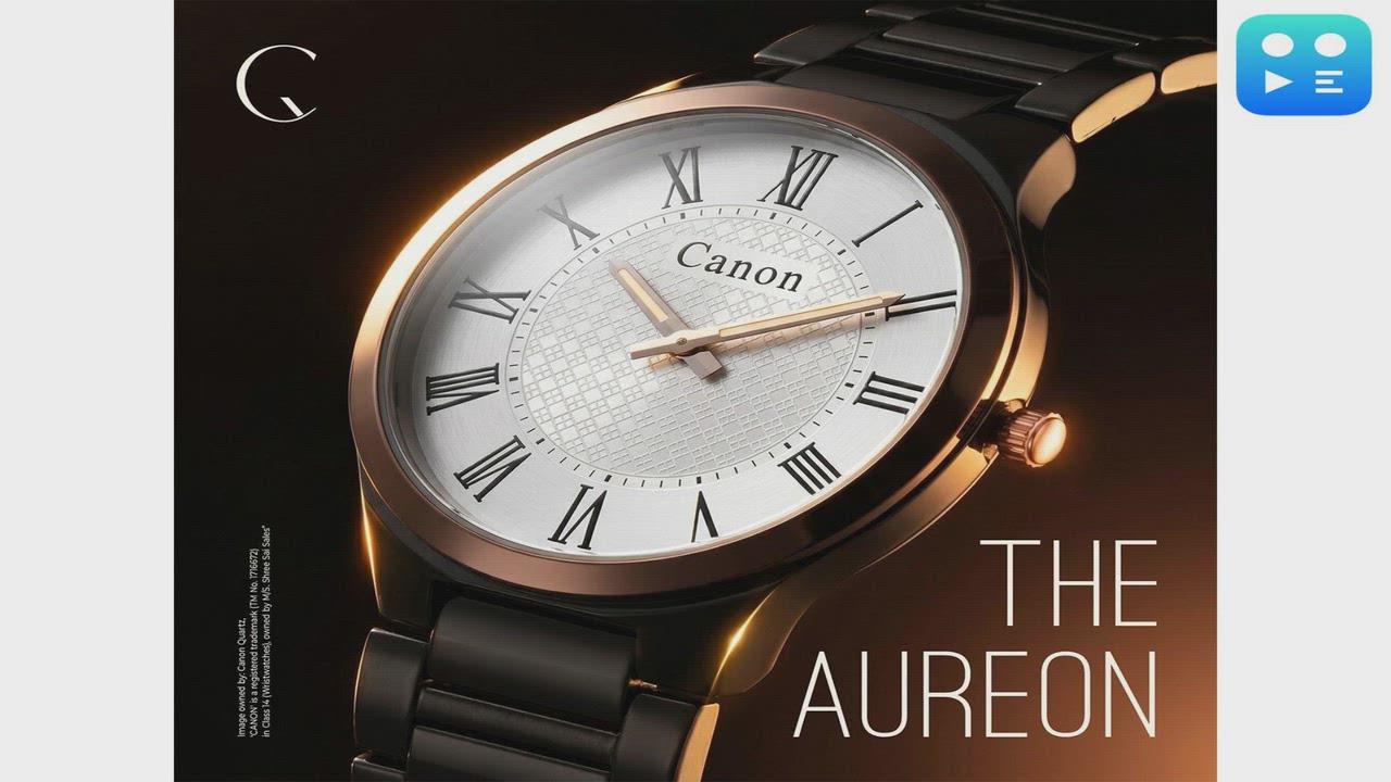 Canon Quartz Unveils AUREON: Where Ultra-Slim Design Meets Classical Watchmaking Restraint