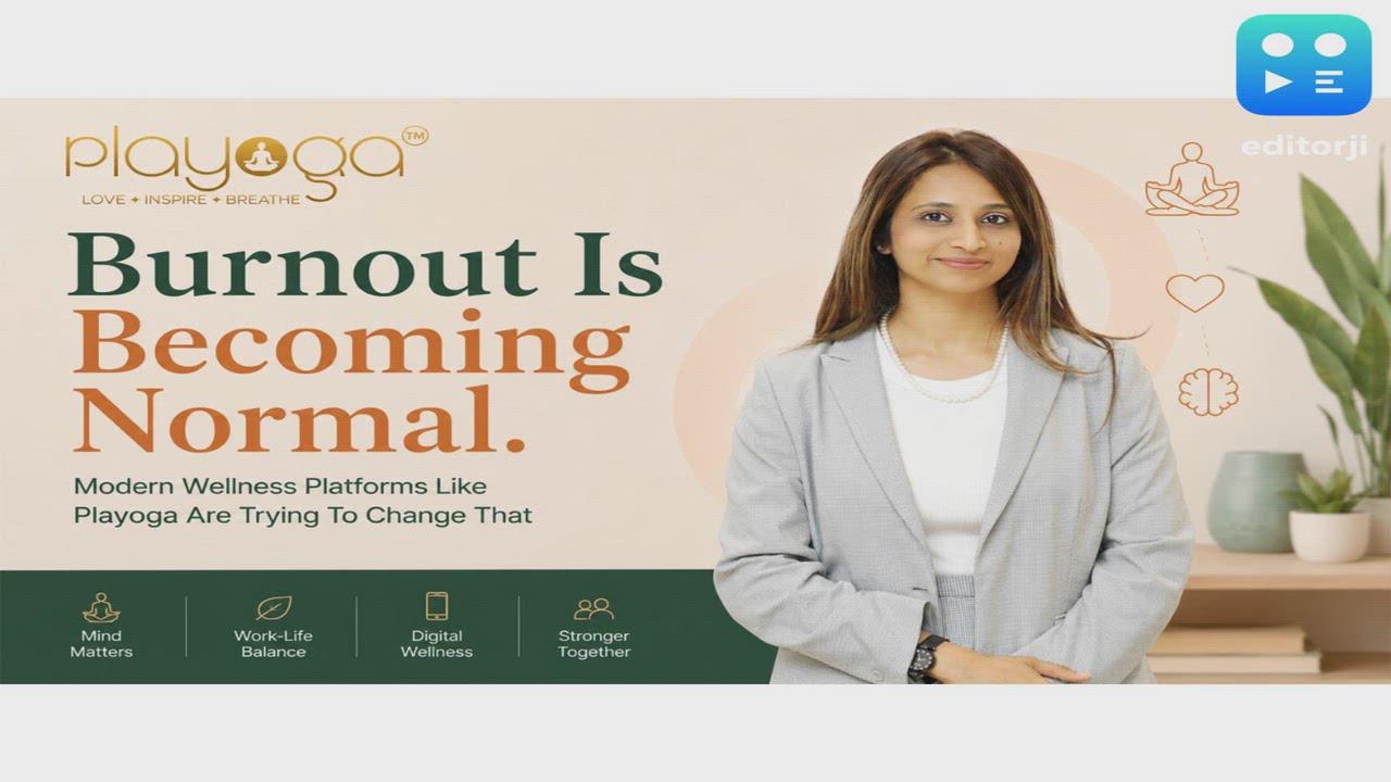 Burnout Becomes Normal as Playoga Offers Wellness Solutions