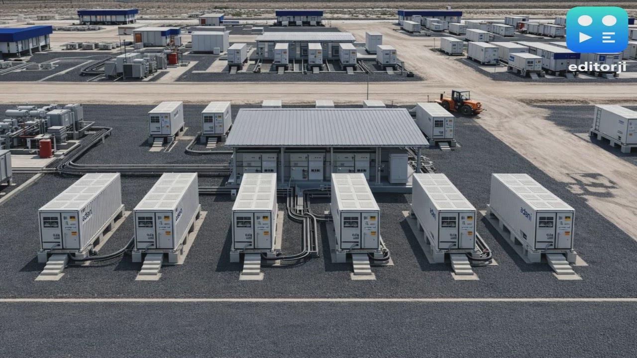 Adani Green Energy commissions world's largest single-location battery storage system outside China at Khavda