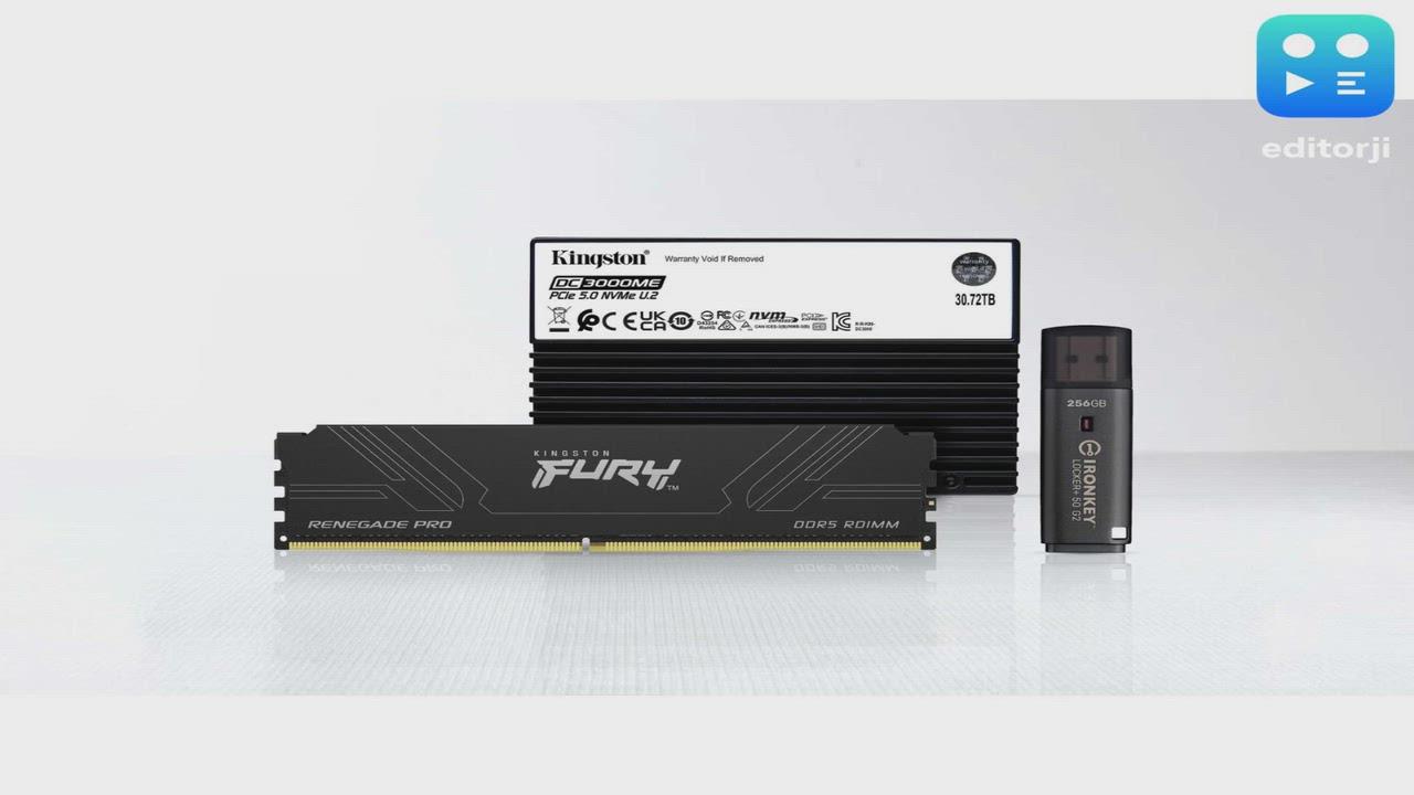 Kingston Technology Expands High-Performance Portfolio for Modern Workloads and Enterprise Applications