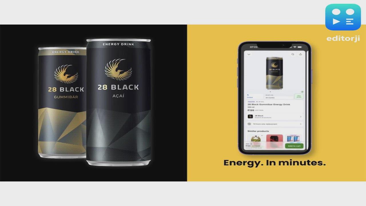 28 BLACK Energy Drink Expands India Footprint With Blinkit Launch