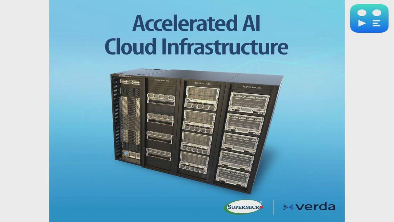 Supermicro and Verda Deliver Sustainable, Full-Stack AI Cloud Infrastructure for Next-Generation AI Workloads